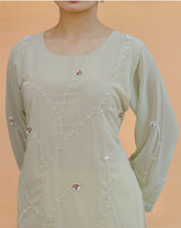 Peach Blossom Pakistani Lawn Suit